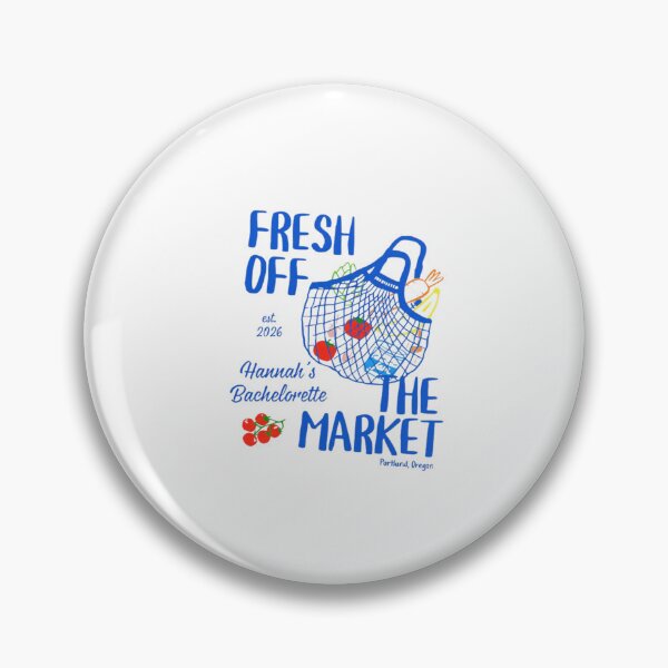 Item preview, Fresh Off The Market Hannah's Bachelorette designed and sold by HSMGallery.