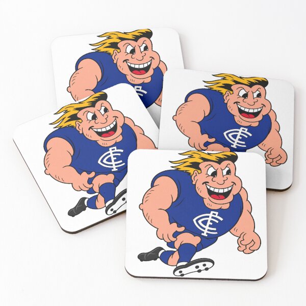 Item preview, The Mighty Blues Mascot Drawing designed and sold by Luke Foran Sports Art.