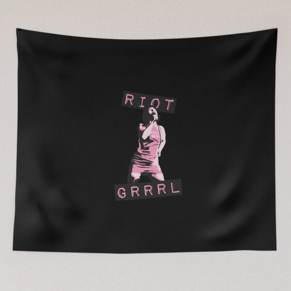 Item preview, Riot Grrrl Vintage Feminist Punk Rock Graphic designed and sold by HSMGallery.