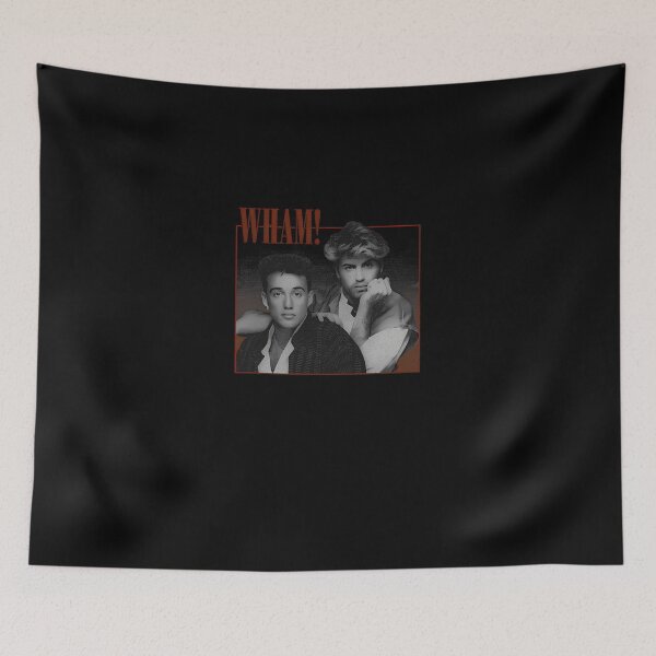 Item preview, Retro Eighty Pop Duo Halftone Music Portrait designed and sold by LuellaCFincher.
