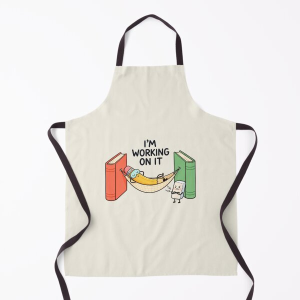 Item preview, I'm Working on It | Funny Procrastination Book Humor designed and sold by MrDev.