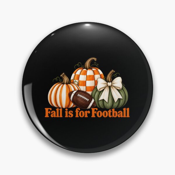 Item preview, Fall is for Football Pumpkin Design designed and sold by GiaoCalonas.