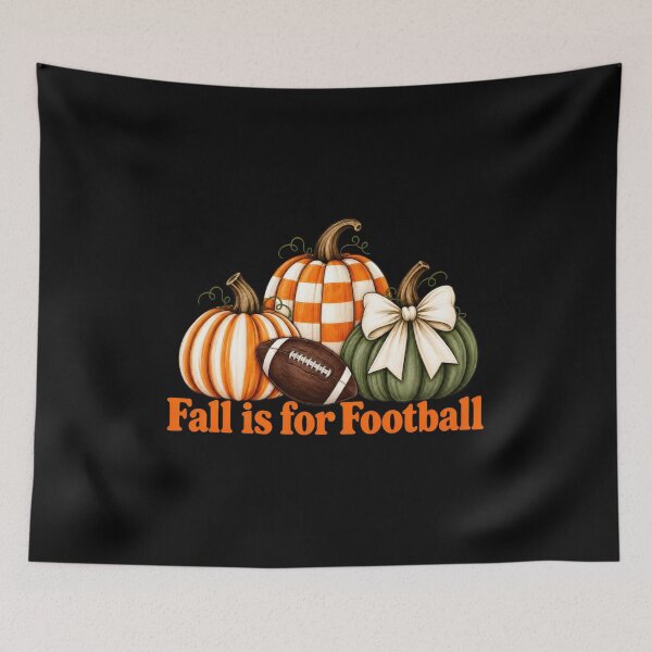 Item preview, Fall is for Football Pumpkin Design designed and sold by GiaoCalonas.