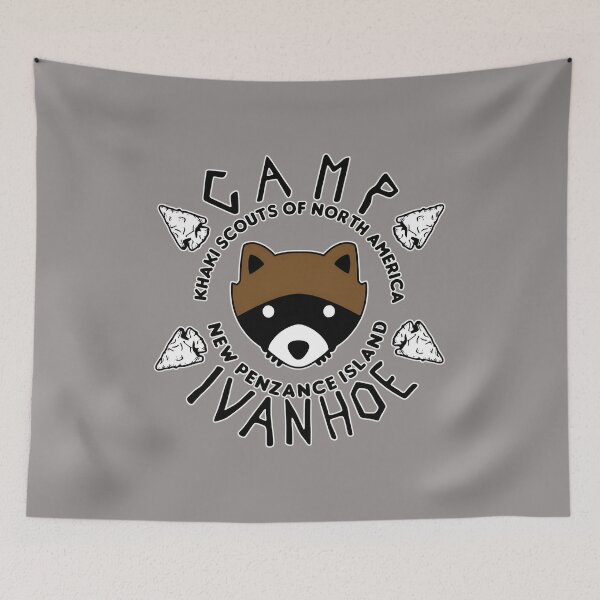 Item preview, Camp Ivanhoe Raccoon Scout Logo-82 designed and sold by JensGiersche.