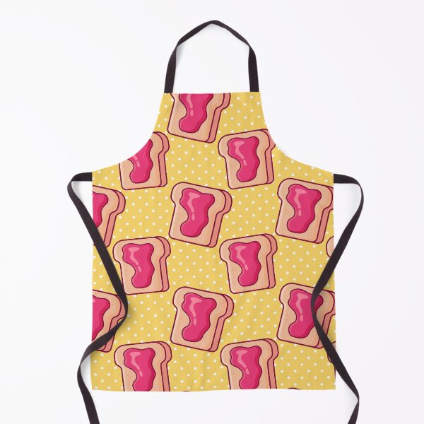 Item preview, Pink Jelly Toast Retro Food Pattern designed and sold by werezu.