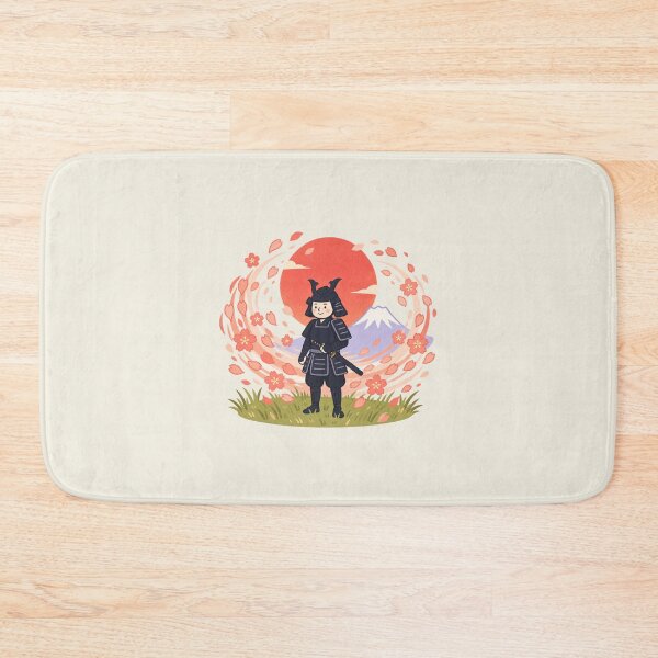 Item preview, Kawaii Samurai Japan | Mount Fuji Sakura Red Sun Art designed and sold by MrDev.