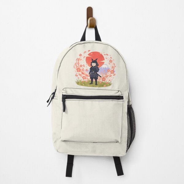 Item preview, Kawaii Samurai Japan | Mount Fuji Sakura Red Sun Art designed and sold by MrDev.