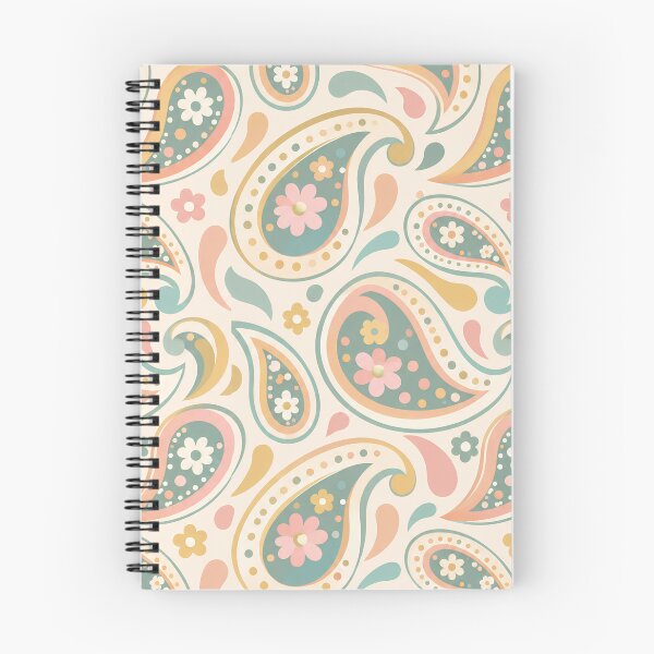 Item preview, Pastel Retro Paisley Seamless Pattern designed and sold by Skyrocketz.