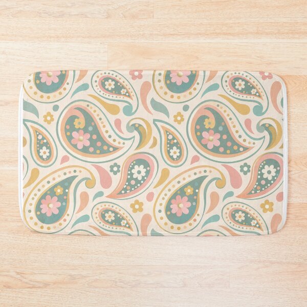 Item preview, Pastel Retro Paisley Seamless Pattern designed and sold by Skyrocketz.