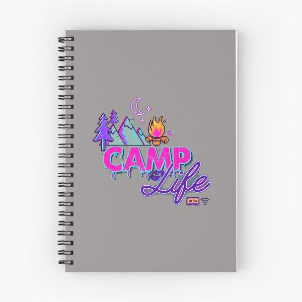 Item preview, CAMP Life Mountain Campfire Outdoors-84 designed and sold by JensGiersche.