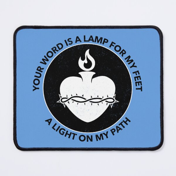 Item preview, YOUR WORD IS A LAMP FOR MY FEET, A LIGHT FOR MY PATH CHRISTIAN APPAREL designed and sold by VFamDesigns.