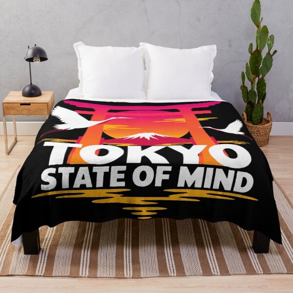 Item preview, Japanese Culture Tokyo State Of Mind Torii Gate Mount Fuji Neon designed and sold by Uglyandcute.