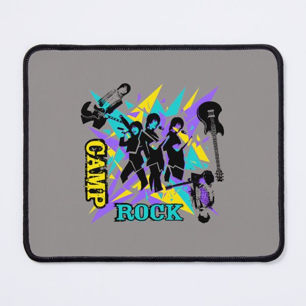 Item preview, Camp Rock Band Retro 80s Style Graphic Tee-74 designed and sold by JensGiersche.