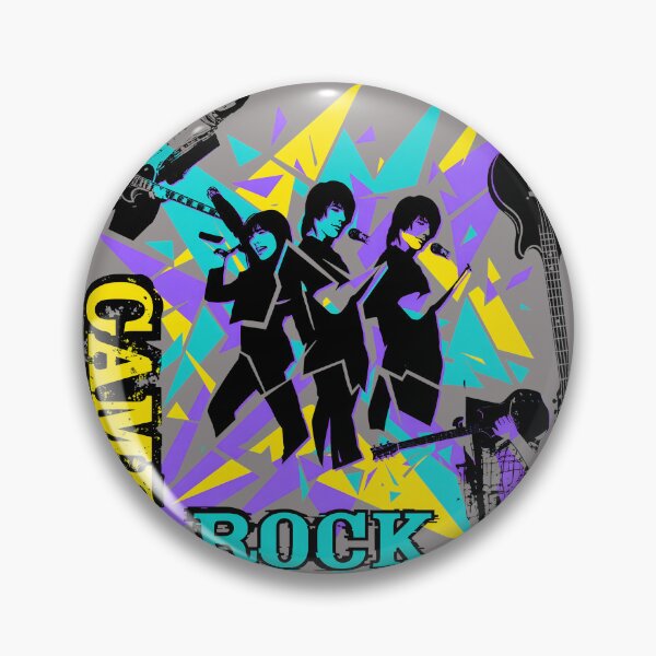 Item preview, Camp Rock Band Retro 80s Style Graphic Tee-74 designed and sold by JensGiersche.