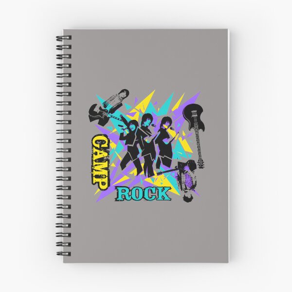 Item preview, Camp Rock Band Retro 80s Style Graphic Tee-74 designed and sold by JensGiersche.
