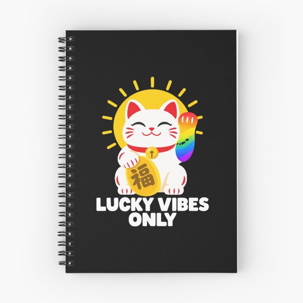 Item preview, Japanese Culture Lucky Vibes Only Maneki Neko Lucky Cat designed and sold by Uglyandcute.