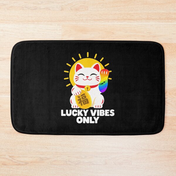 Item preview, Japanese Culture Lucky Vibes Only Maneki Neko Lucky Cat designed and sold by Uglyandcute.
