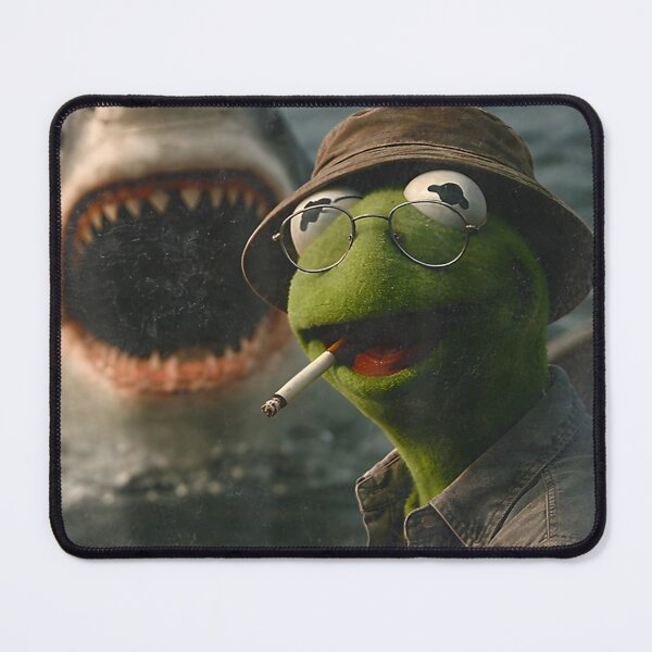 Item preview, Funny Smoking Frog Meme designed and sold by KelsterRandom.