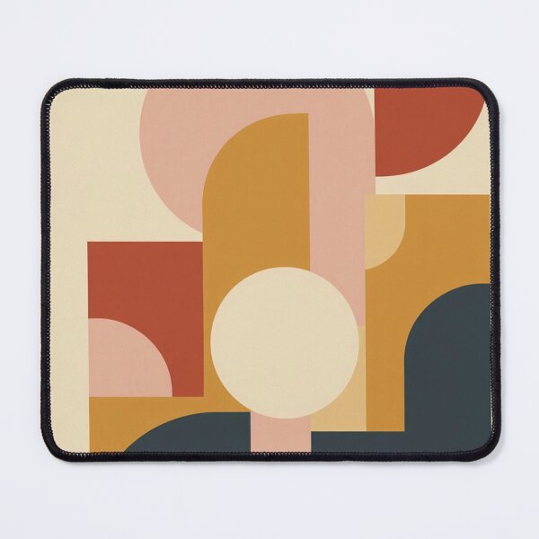 Item preview, Terracotta Geometric Forms | Mid Century Modern Abstract designed and sold by nhk999.