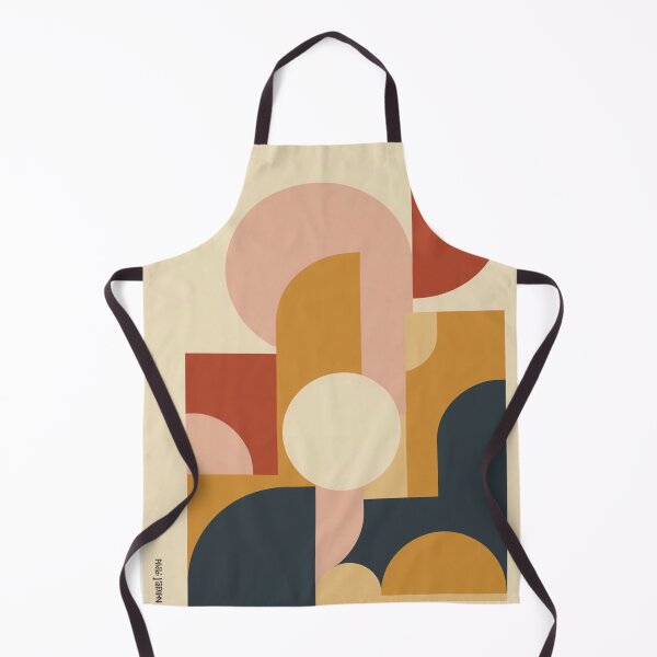 Item preview, Terracotta Geometric Forms | Mid Century Modern Abstract  designed and sold by nhk999.