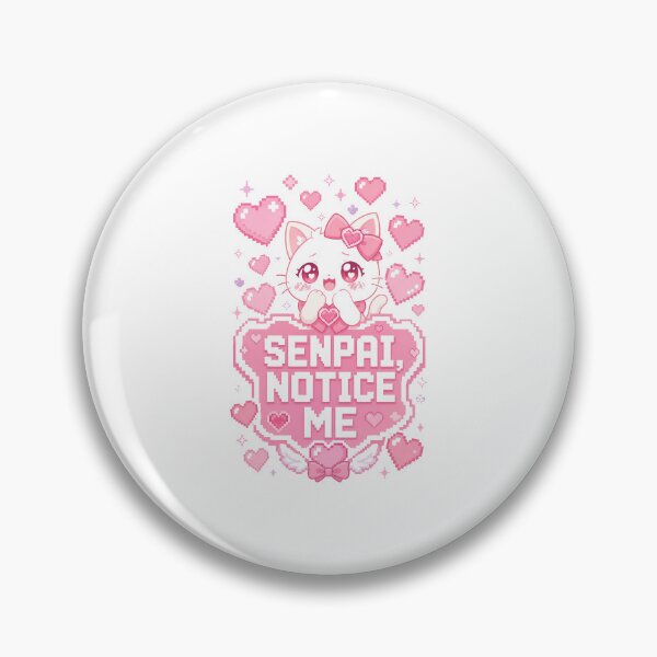 Item preview, Japanese Culture Senpai Notice Me Kawaii Anime Cat Girl designed and sold by Uglyandcute.