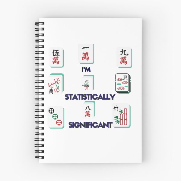 Item preview, I'm Statistically Significant Funny Mahjong Design designed and sold by Tobietales.