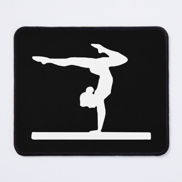 Item preview, Gymnastics Balance Beam Handstand Split Art designed and sold by bikinemosi.