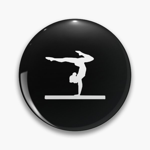 Item preview, Gymnastics Balance Beam Handstand Split Art designed and sold by bikinemosi.
