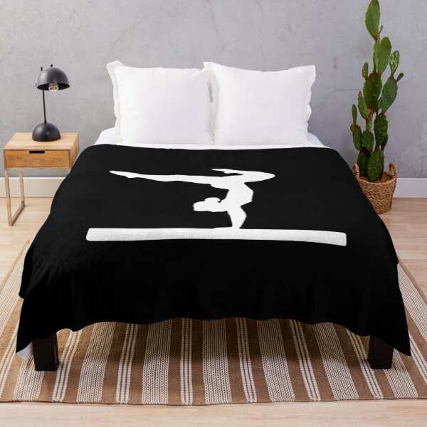 Item preview, Gymnastics Balance Beam Handstand Split Art designed and sold by bikinemosi.
