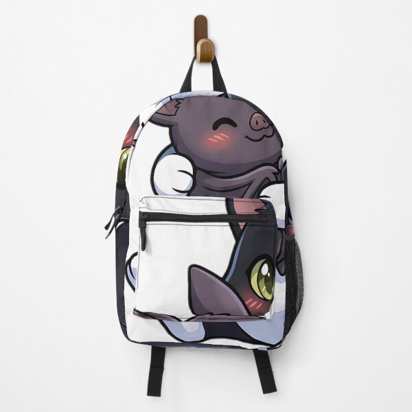Item preview, Cute Tuxedo Cat Hugging Halloween Bat designed and sold by pumsquare.