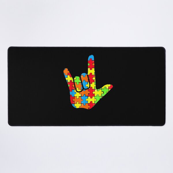 Item preview, Autism Awareness Puzzle Piece Hand designed and sold by Aniverlia.