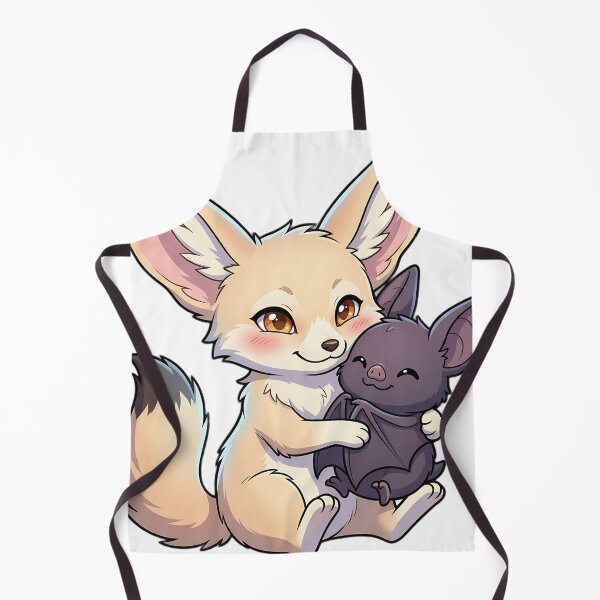 Item preview, Cute Fennec Fox Hugging Halloween Bat designed and sold by pumsquare.
