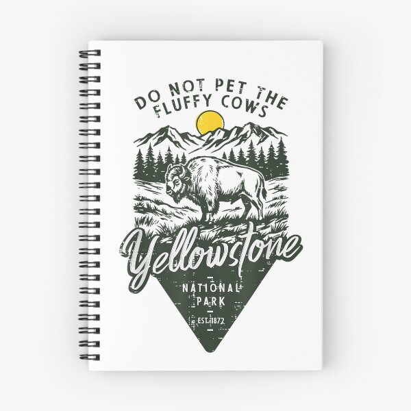 Item preview, Do Not Pet Fluffy Cows Yellowstone National Park Men Women designed and sold by DunciOcukino.