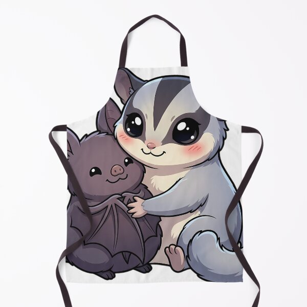 Item preview, Cute Sugar Glider Hugging Halloween Bat designed and sold by pumsquare.