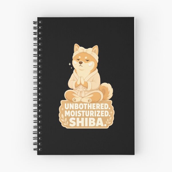Item preview, Japanese Culture Unbothered Moisturized Shiba Inu Zen Dog designed and sold by Uglyandcute.
