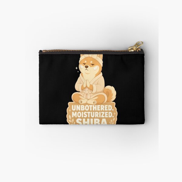 Item preview, Japanese Culture Unbothered Moisturized Shiba Inu Zen Dog designed and sold by Uglyandcute.