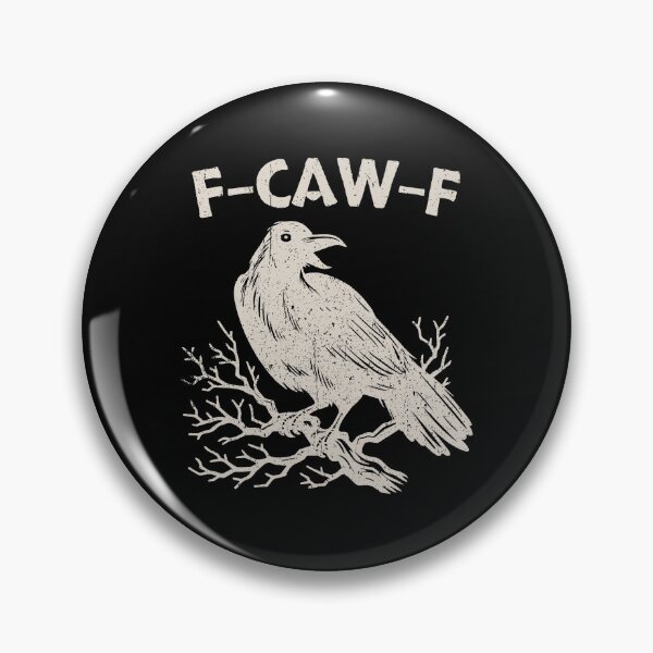 Item preview, F-CAW-F - Funny Raven designed and sold by mashaqwenty.