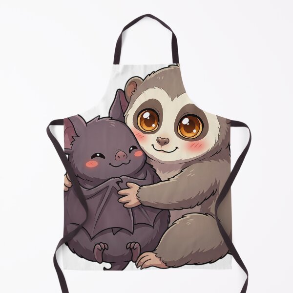 Item preview, Cute Slow Loris Hugging Halloween Bat designed and sold by pumsquare.