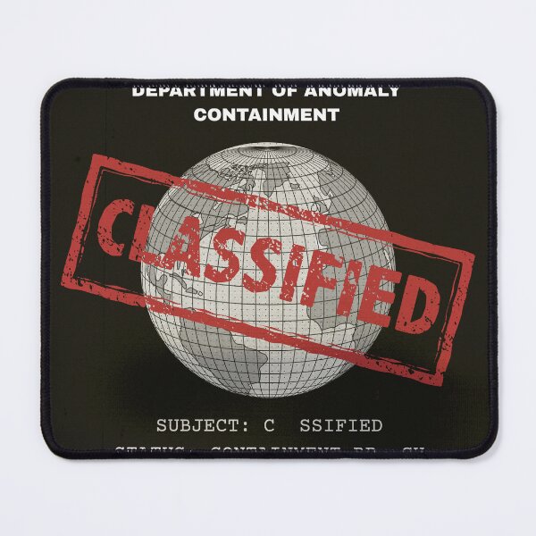 Item preview, Department of Anomaly Containment Classified Sci-Fi Aesthetic designed and sold by Mircea786.