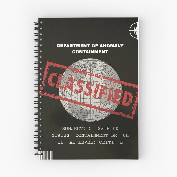 Item preview, Department of Anomaly Containment Classified Sci-Fi Aesthetic designed and sold by Mircea786.