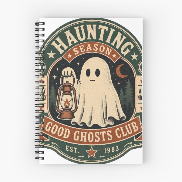 Item preview, Haunting Season Good Ghosts Club Vintage Spooky Art designed and sold by Altitude Studio Co.