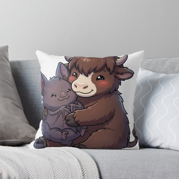 Item preview, Cute Baby Yak Hugging Halloween Bat designed and sold by pumsquare.