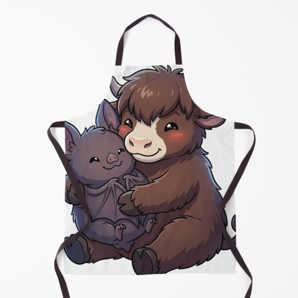 Item preview, Cute Baby Yak Hugging Halloween Bat designed and sold by pumsquare.