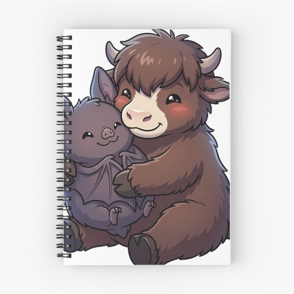 Item preview, Cute Baby Yak Hugging Halloween Bat designed and sold by pumsquare.