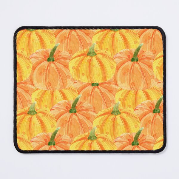 Item preview, Cozy Autumn Watercolor Pumpkin Harvest Seamless Pattern designed and sold by FestivityFinds.
