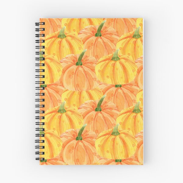 Item preview, Cozy Autumn Watercolor Pumpkin Harvest Seamless Pattern designed and sold by FestivityFinds.