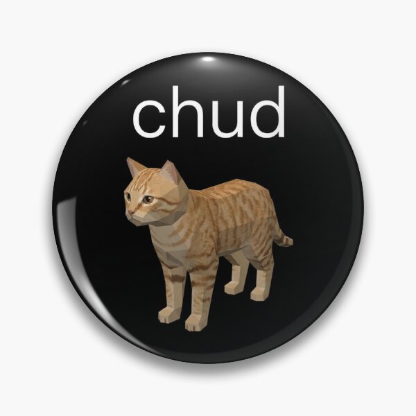 Item preview, Chud Tabby Cat Funny Low Poly 3D Gaming Meme designed and sold by DunciOcukino.