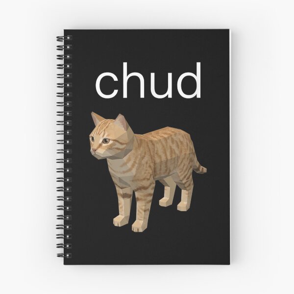 Item preview, Chud Tabby Cat Funny Low Poly 3D Gaming Meme designed and sold by DunciOcukino.