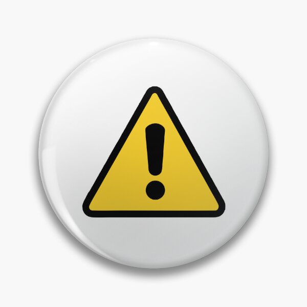 Item preview, Yellow Caution Warning Exclamation - Street Sign Triangle designed and sold by mashaqwenty.