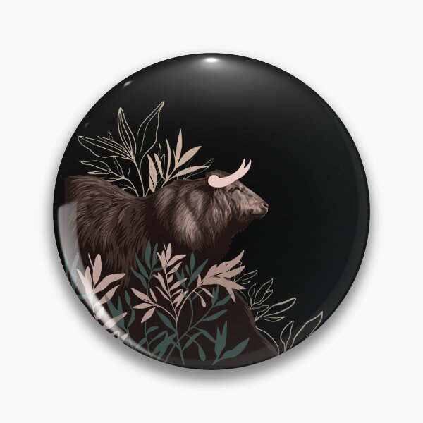 Item preview, Bison in Grass designed and sold by ceaes.